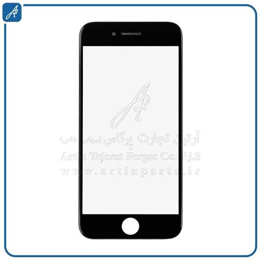 تصویر  GLASS 7G BLACK+OCA+F IPHONE