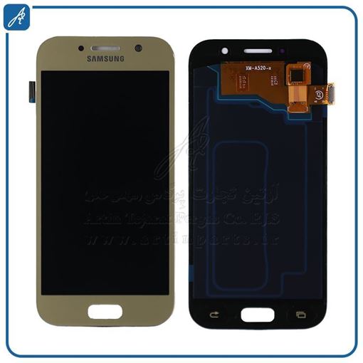 تصویر  LCD A520 OLED GOLD SAM