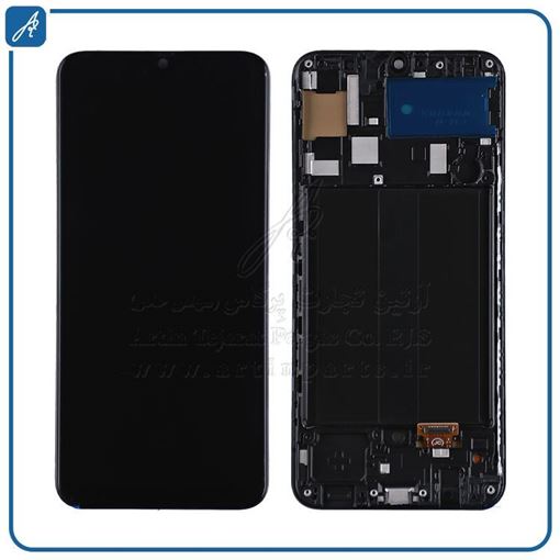 تصویر  LCD A30-A50-A50S OLED BLACK+FRAME SAM