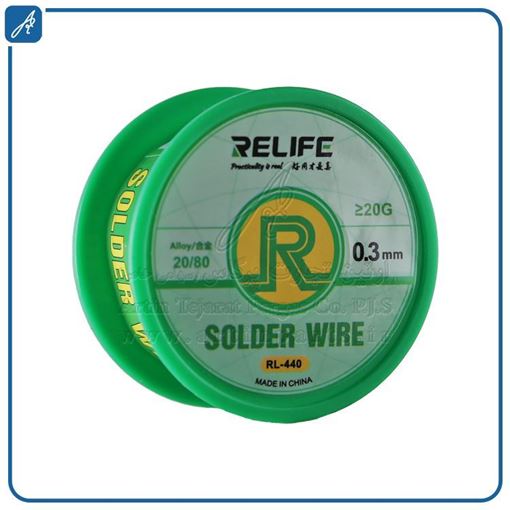 تصویر  سیم لحیم RL-440-20G-0.3
