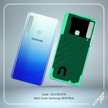 تصویر BACK COVER A920 BLUE SAM