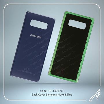 تصویر BACK COVER NOTE 8 BLUE SAM