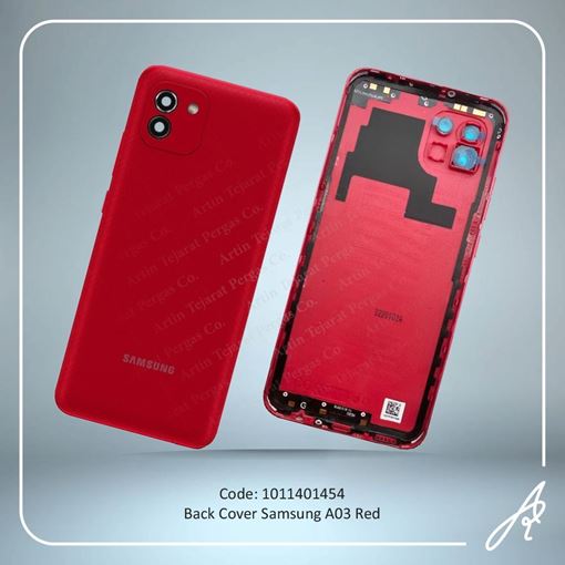 تصویر  BACK COVER A03 RED SAM