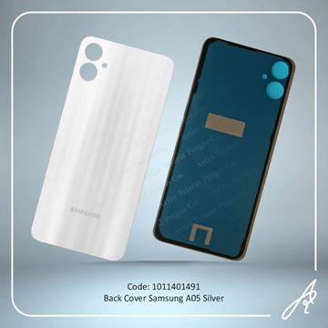 تصویر BACK COVER A05 SILVER SAM