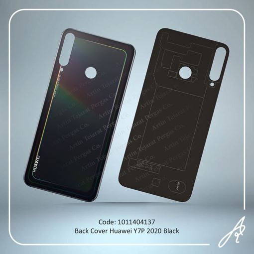 تصویر  BACK COVER Y7P 2020 BLACK HUW