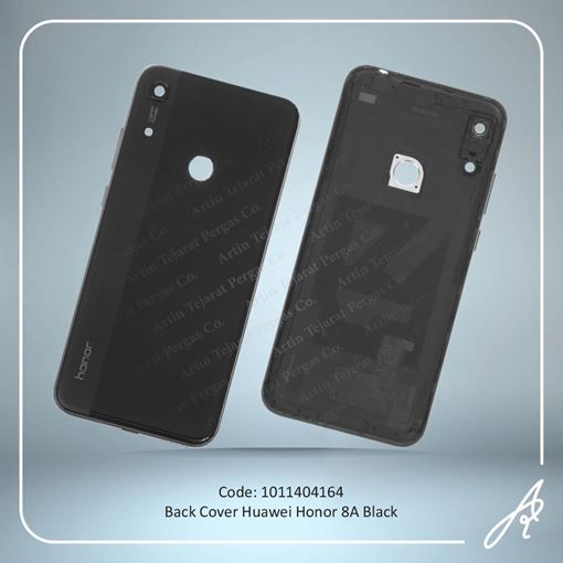 تصویر  BACK COVER HONOR 8A BLACK HUW