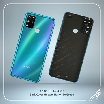 تصویر BACK COVER HONOR 9A GREEN HUW