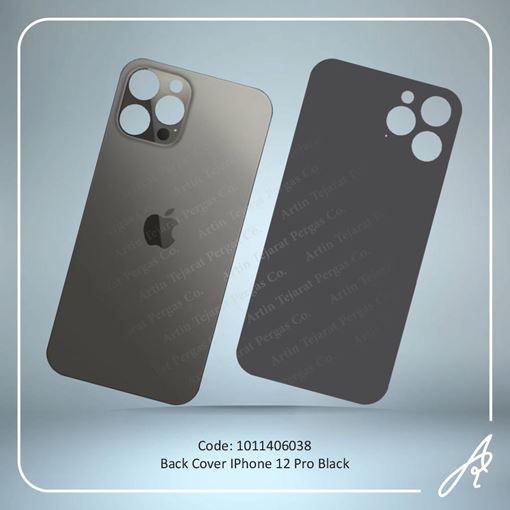 تصویر  BACK COVER 12 PRO BLACK  IPHONE
