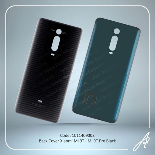تصویر  BACK COVER MI 9T-MI 9T PRO BLACK XIAO