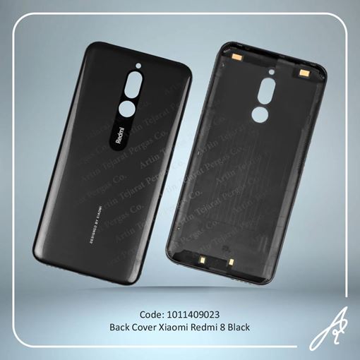 تصویر  BACK COVER REDMI 8 BLACK XIAO