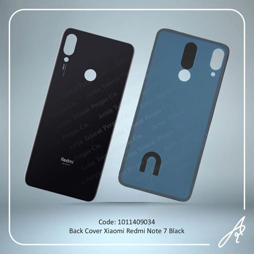 تصویر  BACK COVER REDMI NOTE 7 BLACK XIAO