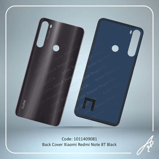 تصویر  BACK COVER REDMI NOTE 8T BLACK XIAO