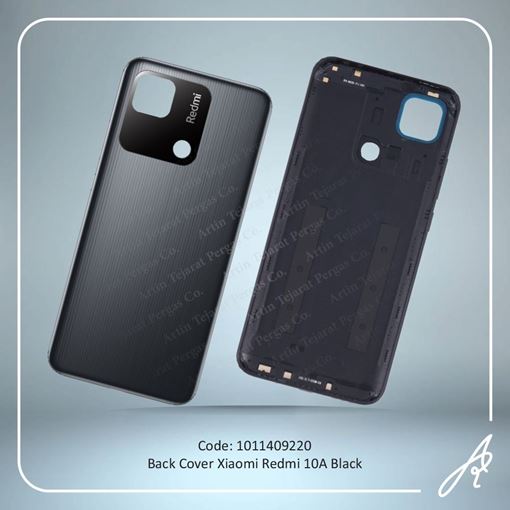تصویر  BACK COVER REDMI 10A BLACK XIAO