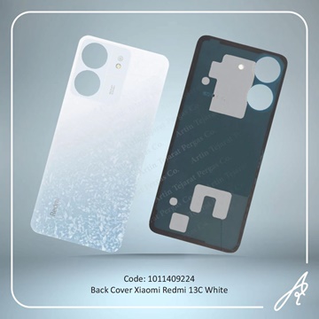 تصویر BACK COVER REDMI 13C WHITE XIAO