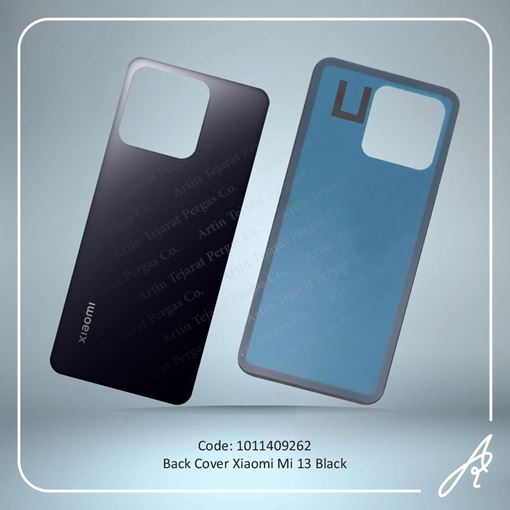 تصویر  BACK COVER MI 13 BLACK XIAO