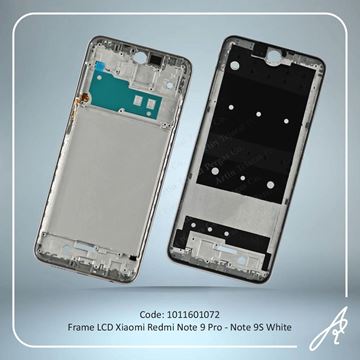 تصویر FRAME LCD REDMI NOTE 9 PRO-NOTE 9S  WHITE XIAO