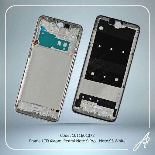 تصویر  FRAME LCD REDMI NOTE 9 PRO-NOTE 9S  WHITE XIAO
