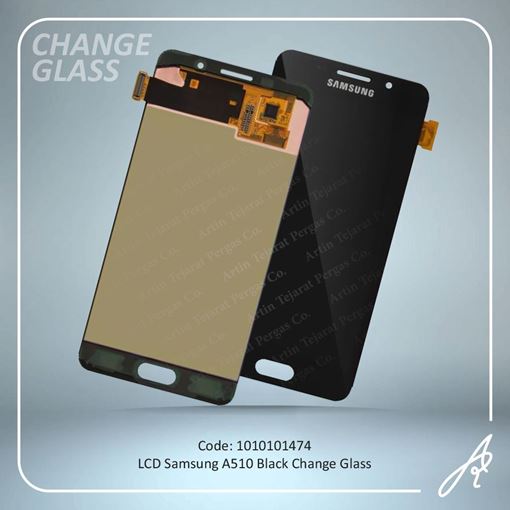 تصویر  LCD A510 BLACK CHANGE GLASS SAM