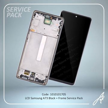 تصویر LCD A73+FRAME BLACK SERVICE PACK SAM
