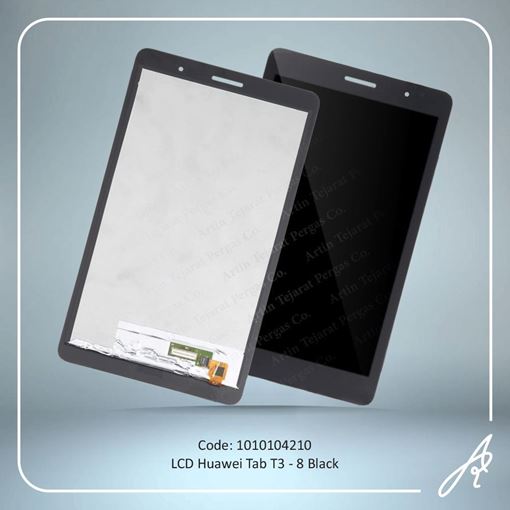 تصویر  LCD TAB T3-8 BLACK HUW
