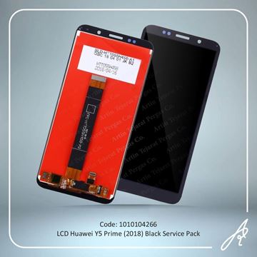 تصویر LCD Y5 PRIME 2018 BLACK SERVICE PACK HUW