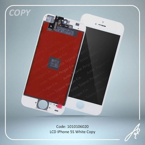 تصویر  LCD 5S WHITE COPY IPHONE