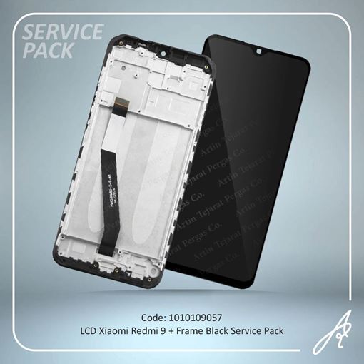 تصویر  LCD REDMI 9+FRAME SERVICE PACK XIAO
