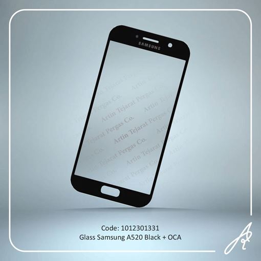 تصویر  GLASS A520+OCA BLACK SAM