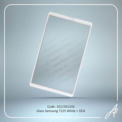 تصویر  GLASS T225+OCA WHITE SAM