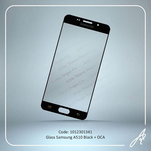 تصویر  GLASS A510+OCA BLACK SAM