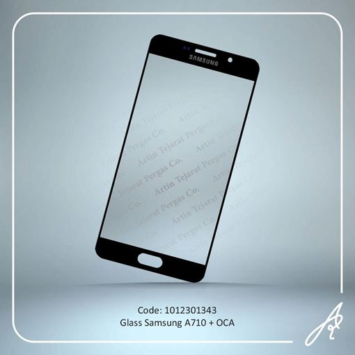 تصویر  GLASS A710+OCA BLACK SAM