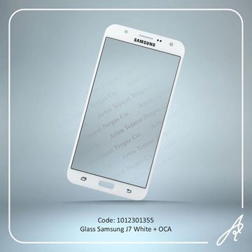 تصویر GLASS J7+OCA WHITE SAM