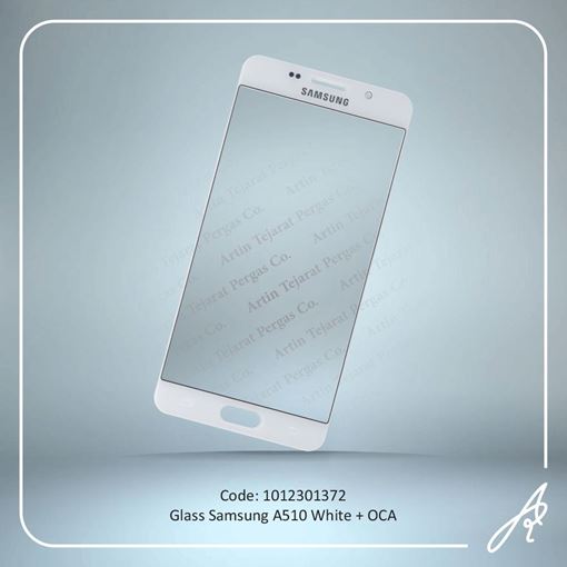 تصویر  GLASS A510+OCA WHITE SAM