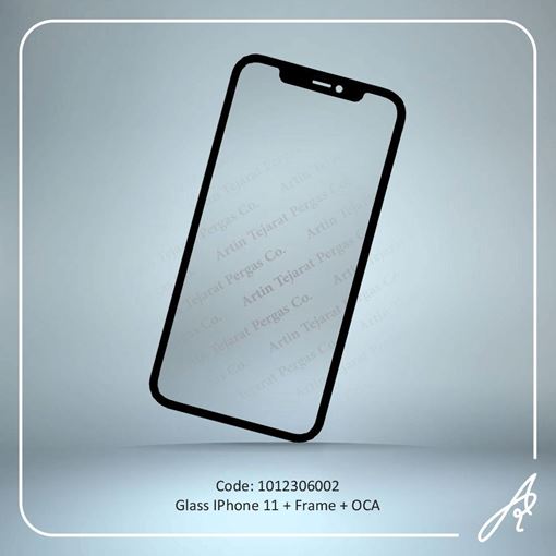 تصویر  GLASS 11+OCA+F IPHONE