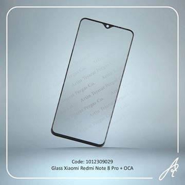 تصویر GLASS REDMI NOTE 8 PRO+OCA XIAO