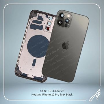 تصویر HOUSING 12PRO MAX BLACK IPHONE
