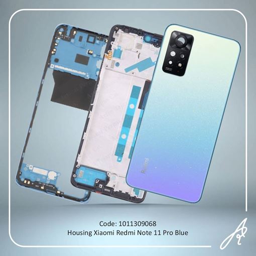 تصویر  HOUSING REDMI NOTE 11 PRO BLUE XIAO