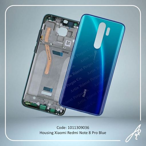 تصویر  HOUSING REDMI NOTE 8 PRO BLUE XIAO