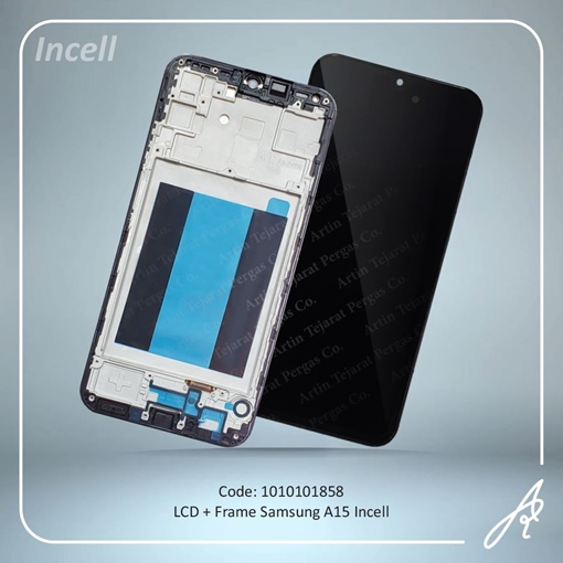 تصویر  LCD A15+FRAME INCELL SAM