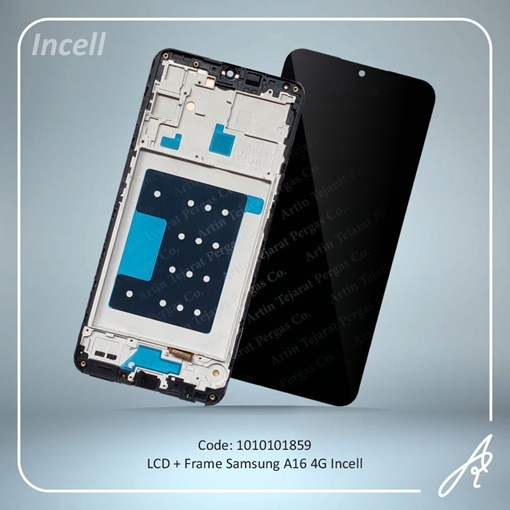 تصویر  LCD A16 4G+FRAME INCELL SAM