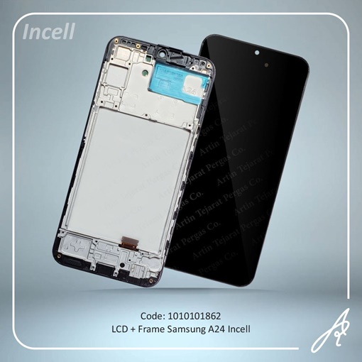 تصویر  LCD A24+FRAME INCELL SAM