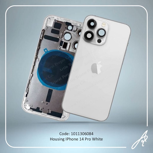 تصویر  HOUSING 14 PRO WHITE IPHONE