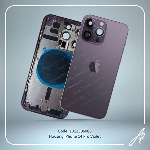 تصویر  HOUSING 14 PRO VIOLET IPHONE