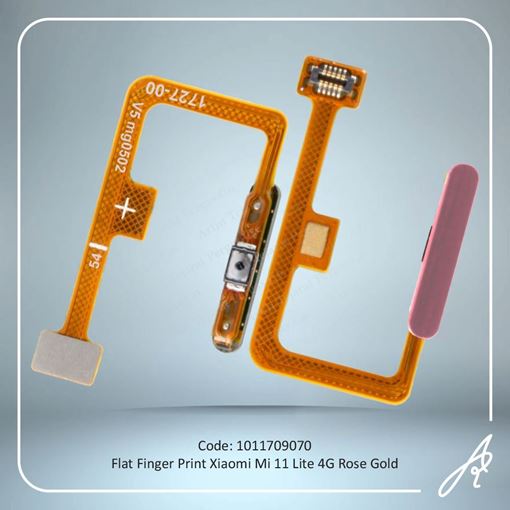 تصویر  FLAT FINGER MI 11 LITE 4G ROSE GOLD XIAO