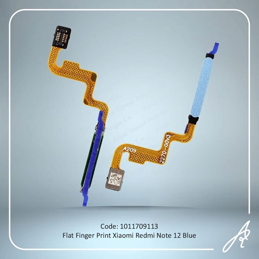 تصویر  FLAT FINGER REDMI NOTE 12 BLUE XIAO