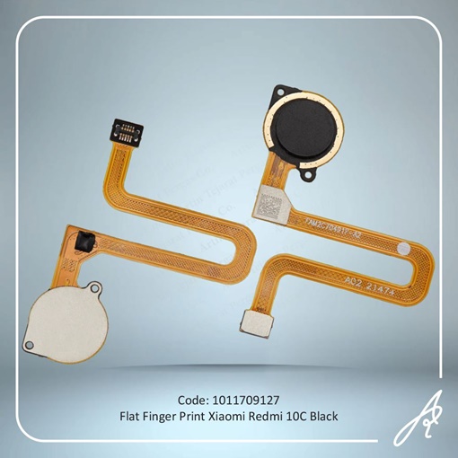 تصویر  FLAT FINGER REDMI 10C BLACK XIAO