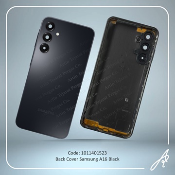 تصویر BACK COVER A16 BLACK SAM