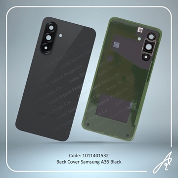 تصویر BACK COVER A36 BLACK SAM
