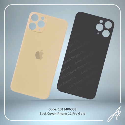 تصویر  BACK COVER 11 PRO GOLD IPHONE