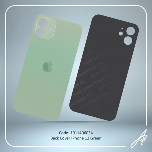 تصویر  BACK COVER 12 GREEN IPHONE